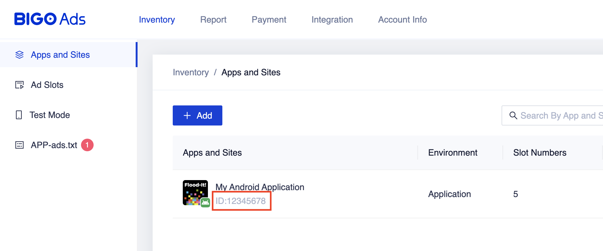 Android Application ID