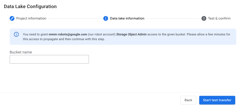 Data Lake Bucket