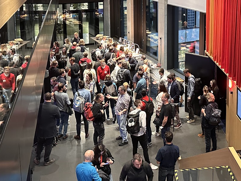 People networking at Search Central Live Zurich