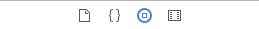 blue button to open the object library